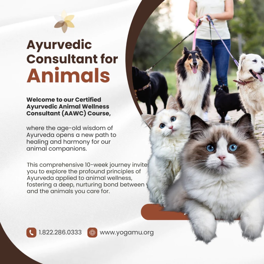 Ayurvedic Animal Wellness Consultant (AAWC) Certification Yogamu